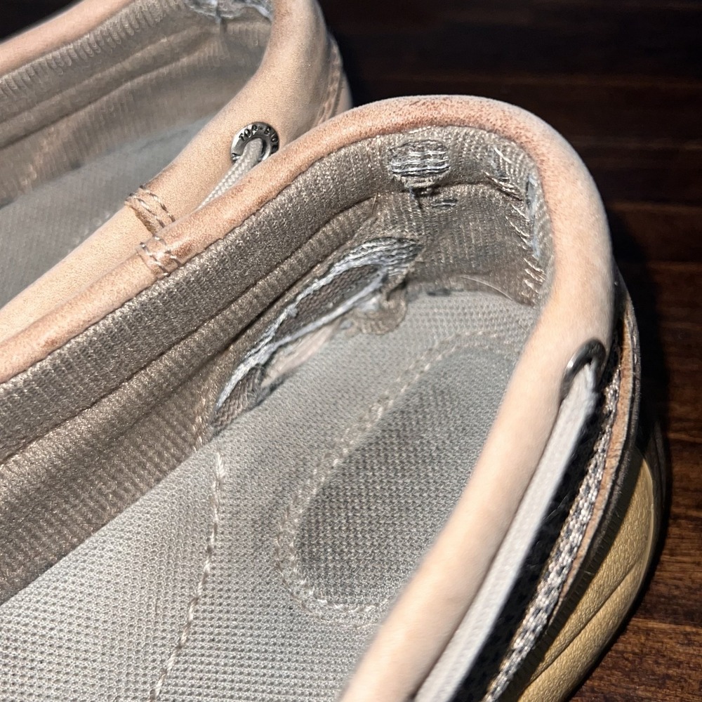Sperry Top-Sider Intrepid 2 Eye Linen/Mesh Boat Shoe 9774829 Women Size 9 M - Picture 7 of 12